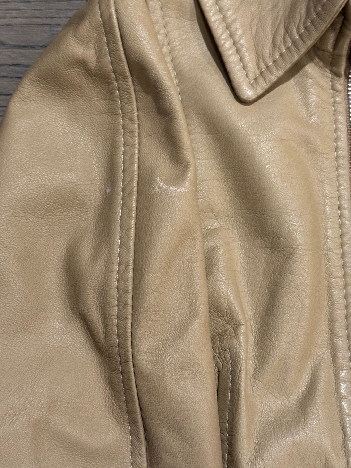 Moncler Leather Jacket