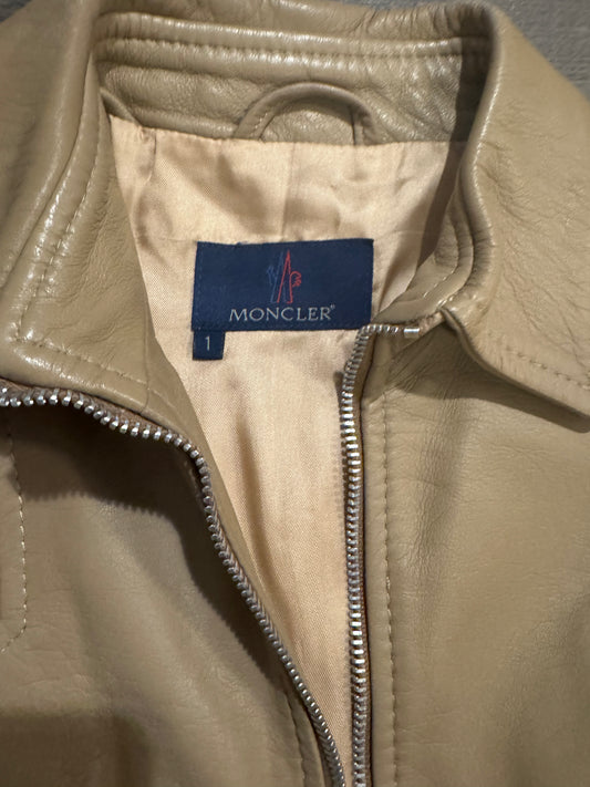 Moncler Leather Jacket