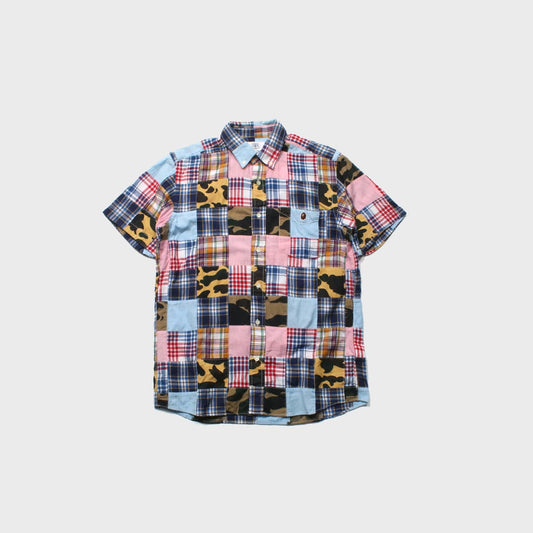 BAPE Patchwork Plaid Shirt