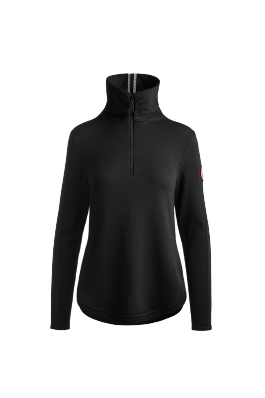 Canada Goose Fairhaven 1/4 Zip Sweater Black