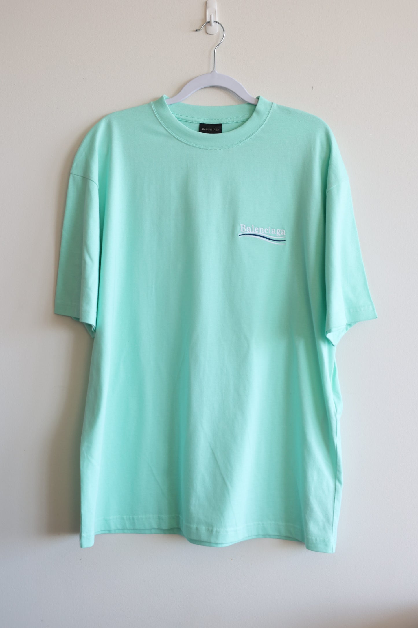 Balenciaga Political Campaign T-Shirt Mint