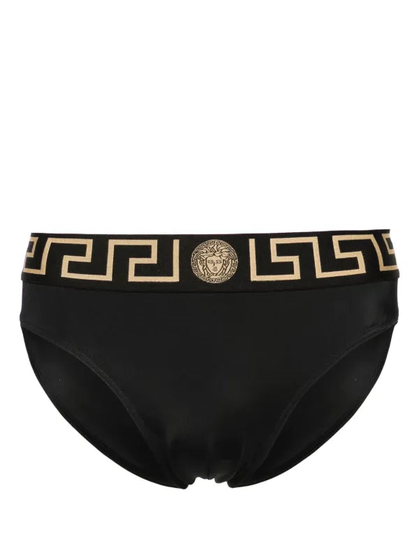 Versace Greca Border Stretched Swim Briefs