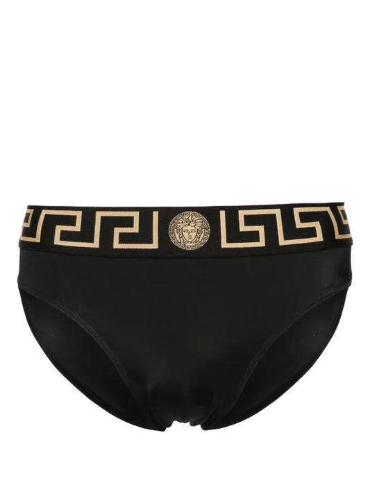 Versace Greca Border Stretched Swim Briefs