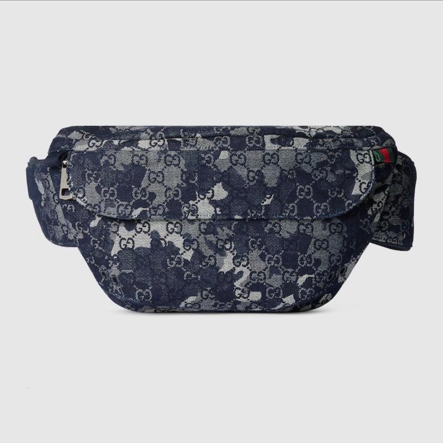 Gucci Denim Large Belt Bag