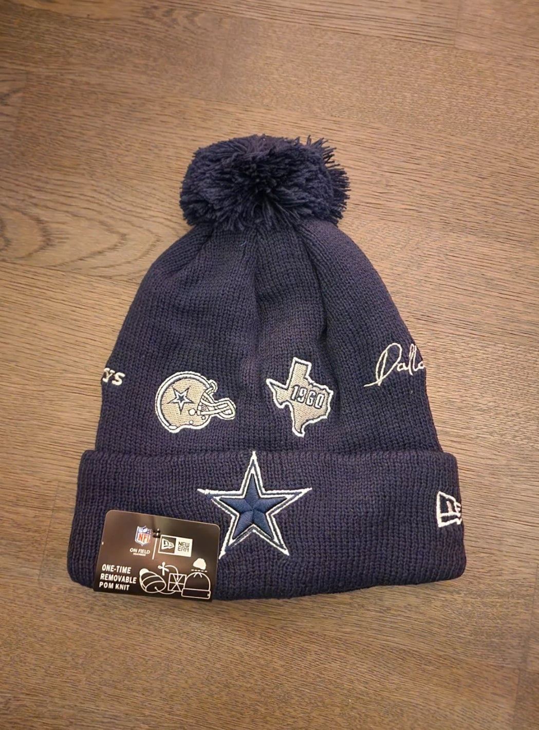 Dallas Cowboys Sport Knit Beanie Hat