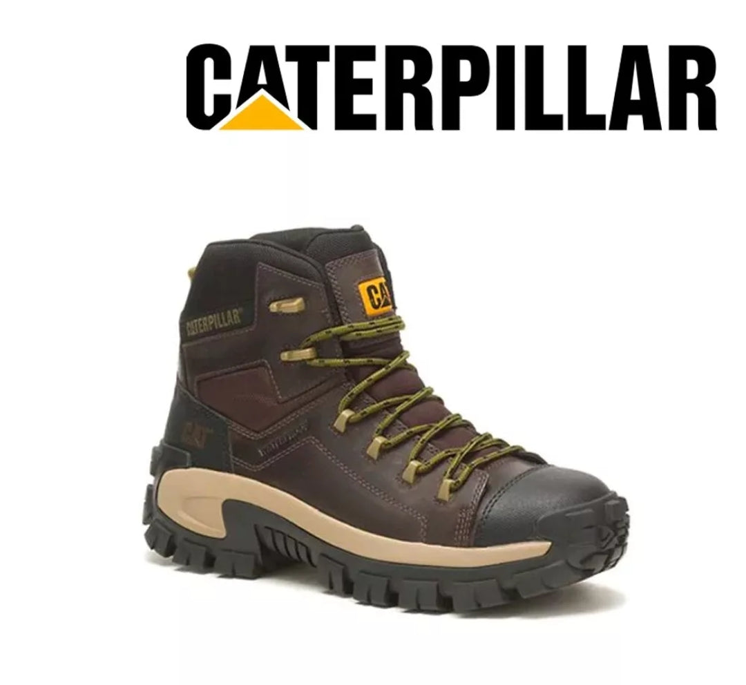 Caterpillar Men Invader Hiker Waterproof Composite Toe Work Boot Shoes
