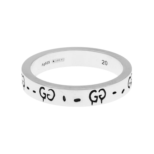 Gucci 925 Silver Ghost Ring