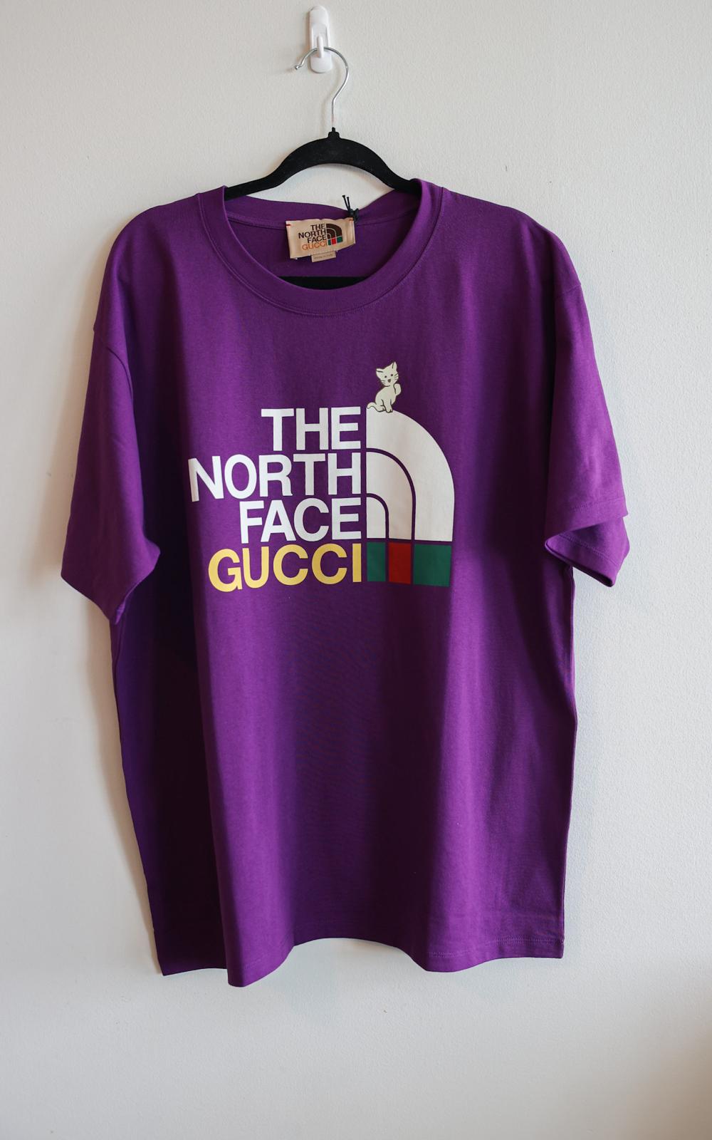 Gucci x North Face Purple Tshirt