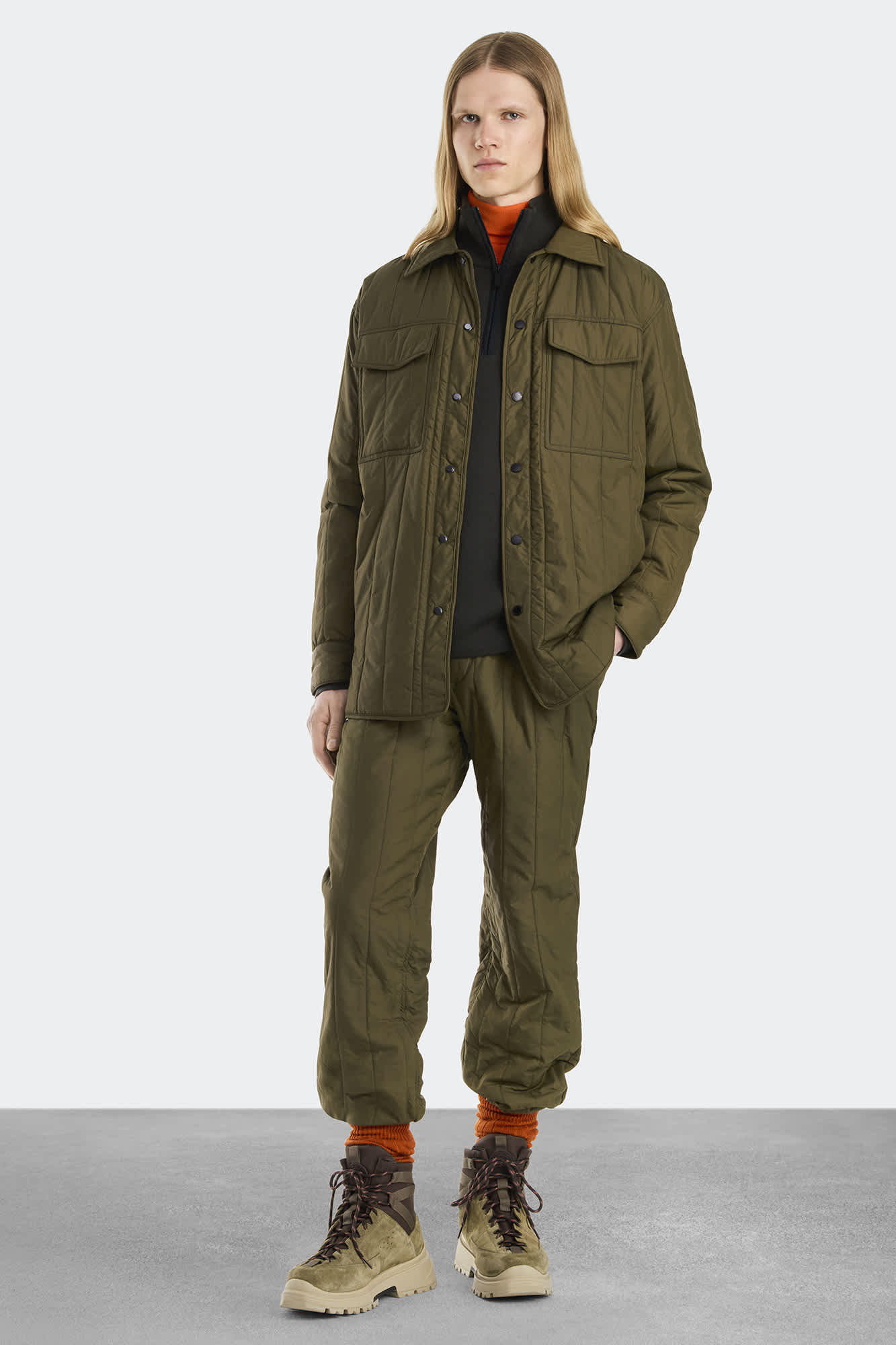 Canada Goose Carlyle Quilted Pant Military Green
