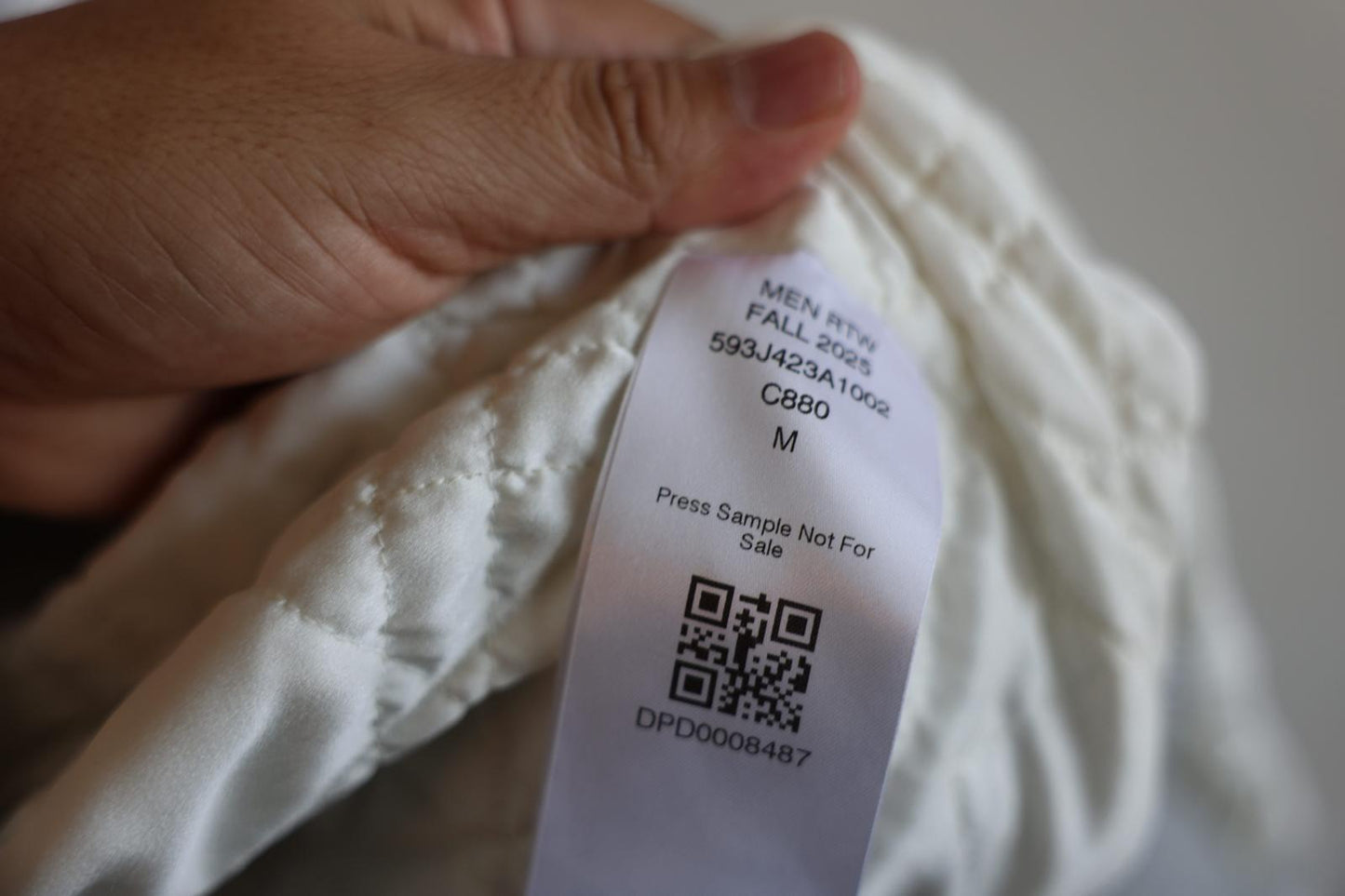 Dior Sample Wool Jacket