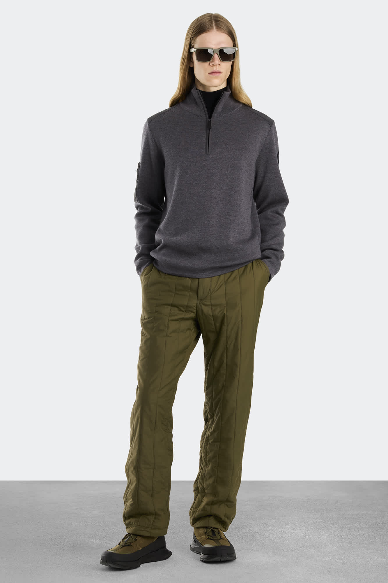 Canada Goose Carlyle Quilted Pant Military Green