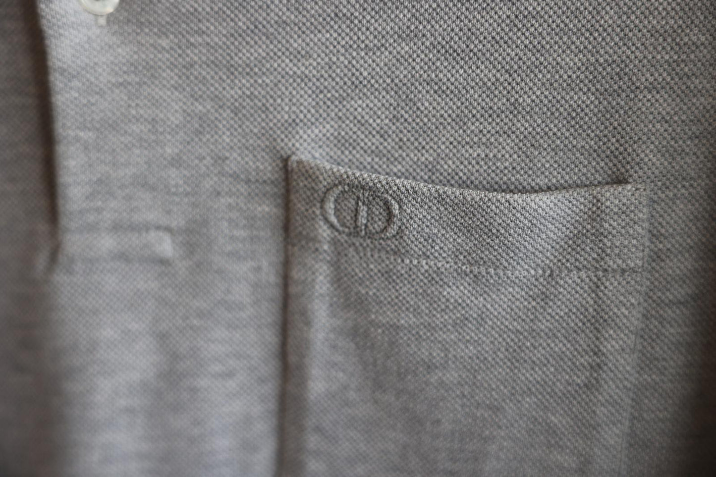 Dior Sample Silk Blend Polo