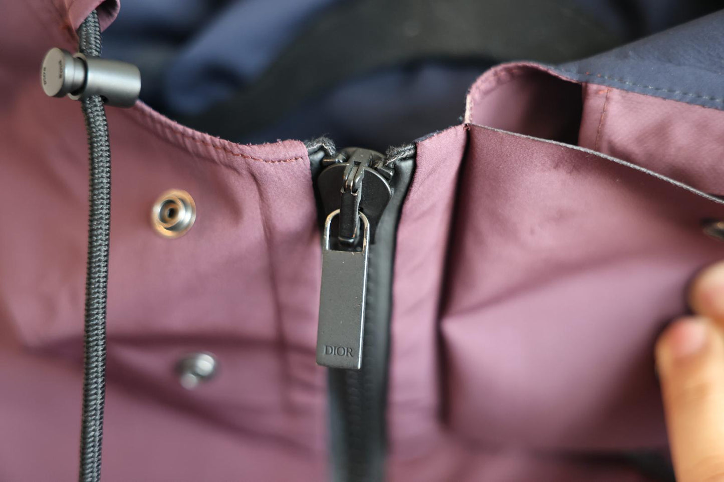 DIOR Contrast Lines Saddle Pocket Jacket